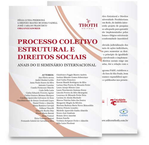 Anais do II Seminário Internacional: Processo Coletivo Estrutural e Direitos Sociais