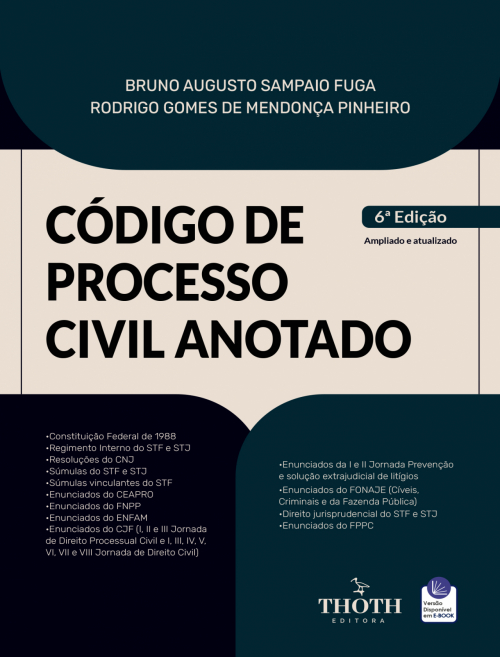 Código de Processo Civil Anotado - 6ª Edição