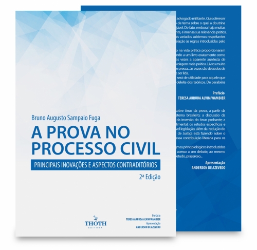 A Prova no Processo Civil – 2.ª edição
