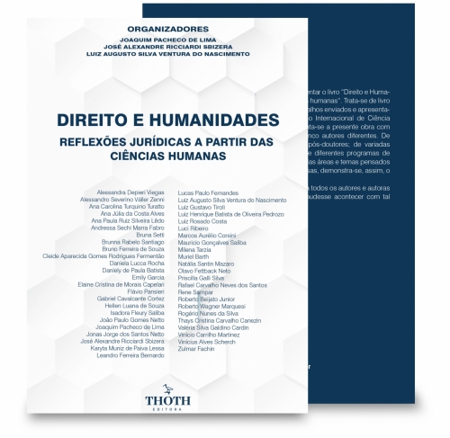 Direito e humanidades: reflexões jurídicas a partir das ciências humanas
