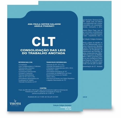CLT - Consolidação das leis do trabalho anotada