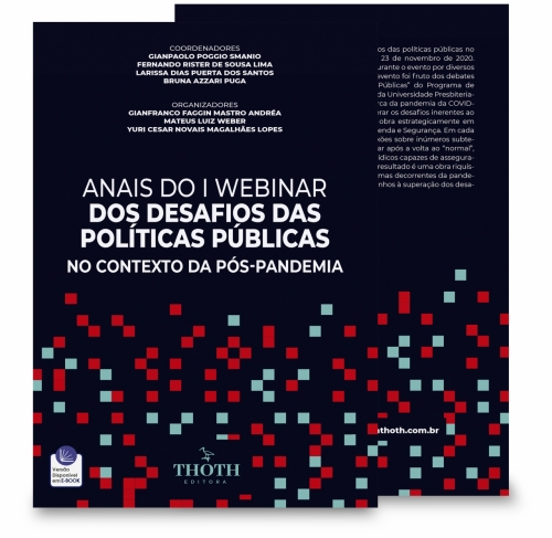 Anais do I Webinar dos Desafios das Políticas Públicas no Contexto da Pós-Pandemia