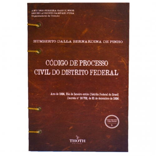 Código de Processo Civil do Distrito Federal - Versão Artesanal